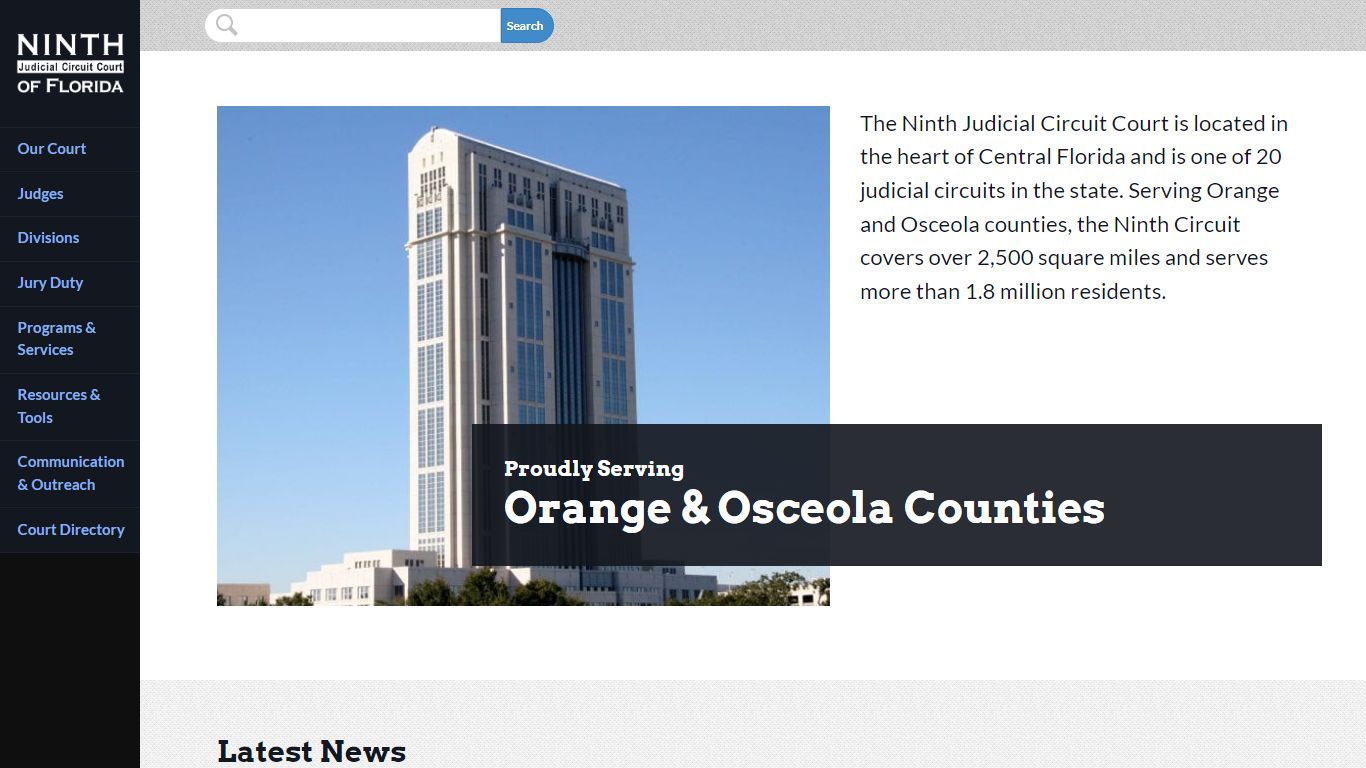 Orange & Osceola Counties | Ninth Judicial Circuit Court of Florida